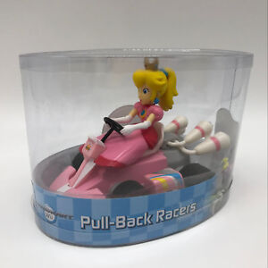 Super Mario Kart Princess Peach Pull Back Racer PVC Plastic Figure Car Toy 5"Top Rated Seller