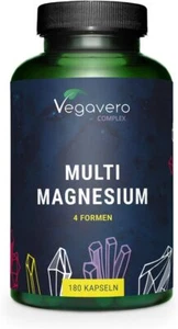 Vegavero Multi Magnesium | 180 Kapseln | Komplex mit 4 Magnesium Formen - Bild 1 von 2