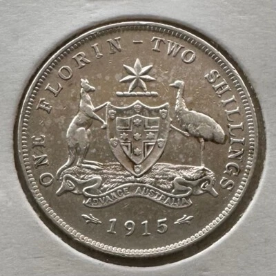 1915 Florin aVF - image 1 of 2