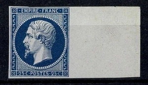 FRANCE STAMP TIMBRE N° 15 " NAPOLEON III 25c ESSAI BDF " NEUF (x) A VOIR W578 - Imagen 1 de 2