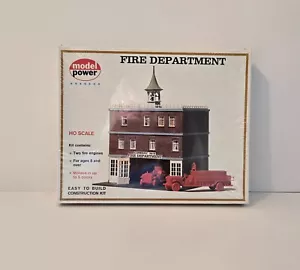 HO Scale Model Power #409 Fire Department Company No6 Kit - Picture 1 of 6