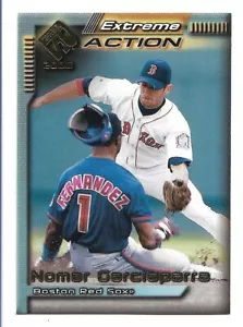 2000 Pacific Private Stock Extreme Action Nomar Garciaparra #4 Boston Red Sox - Foto 1 di 2
