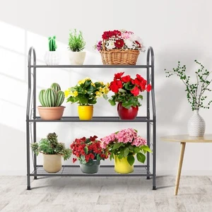 3Tier Shoes Shelf Plant Stand Book Rack Display Holder Kitchen Storage Organizer - Picture 1 of 12