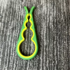 4 In 1 Jar & Bottle Opener Lids Kitchen Multi-Purpose Handheld Tool Green New - Picture 1 of 9