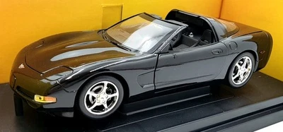 Ertl 1/18 Scale Diecast 33255X - 2003 Chevrolet Corvette - Black - Image 1 of 4