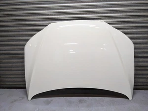 2012 HYUNDAI SANTA FE MK2 2.2 CRDI FRONT BONNET PANEL HOOD VANILLA WHITE 3M - Picture 1 of 6