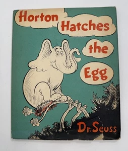 Dr Seuss Horton Hatches The Egg Early Edition Dust Jacket 295/295 - Picture 1 of 12