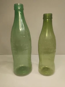 VTG Coca Cola Test Bottle 16 oz Plastic Rare 60's + 10 Oz Plastic Bottle - Picture 1 of 18