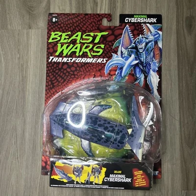 Figura de acción Transformers Beast Wars Deluxe Class Cybershark Foto 1 de 2
