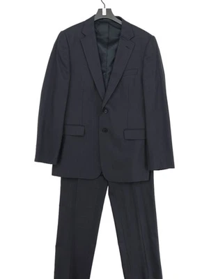 Traje de hombre Jaeger de dos piezas pecho: 42 en lana azul con poliéster 2 piezas Foto 1 de 4