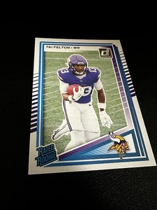 Donruss Tai Felton 2025 clasificación Rookie RC #331 Vikings - Imagen 1 de 2