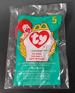 McDonald's 1998 Ty Teenie Beanie Baby Pinchers #5 - Imagen 1 de 2