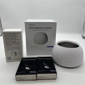 Zima Dental Pod Ultrasonic Oral Appliance Cleaner Arctic White ***MISSING LID*** - Picture 1 of 5