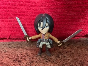 Attack on Titan MIKASA ACKERMAN Angry Loyal Subjects Mini Figur, 3", gebraucht/verpackt - Bild 1 von 6