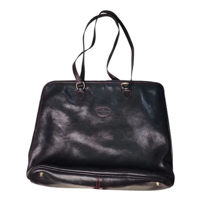 Bolso de Mano Grande Tangaroa Venezia Terrida Cuero Marrón Hecho en Italia Usado en Excelente Condición Elegante Foto 1 de 4