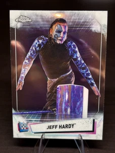 JEFF HARDY 2021 Topps Chrome WWE Refractor #22 Wrestling Card – Rainbow Holo - Picture 1 of 2