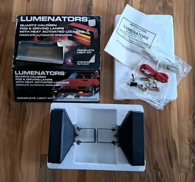 Luces antiniebla/de conducción de cuarzo Luminadores de colección de los años 80 Nissan 300zx ¡RARAS! Foto 1 de 4