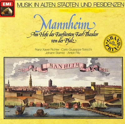 TOESCHI Violin Concerto STAMITZ RICHTER FILTZ Hendel Drolc Quartet Ristenpart LP - Image 1 of 3