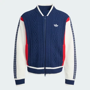 adidas Men's Originals RETRO REMIX Limited Edition CARDIGAN Indigo / Off White - Picture 1 of 6
