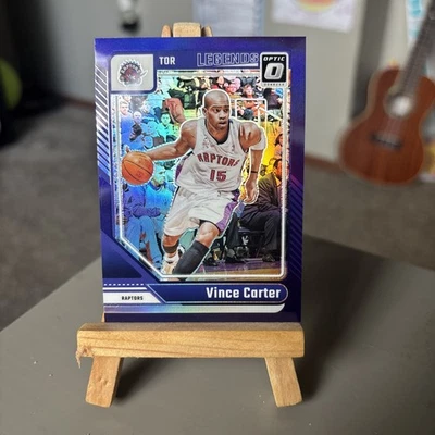 2024-25 Panini Donruss Optic - Legends Vince Carter #245 Purple Prizm - Image 1 of 2