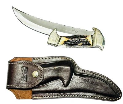 Impact Cutlery Custom Folding Single Bladed Knife 9" Long Blade Rare Knives - Image 1 of 4