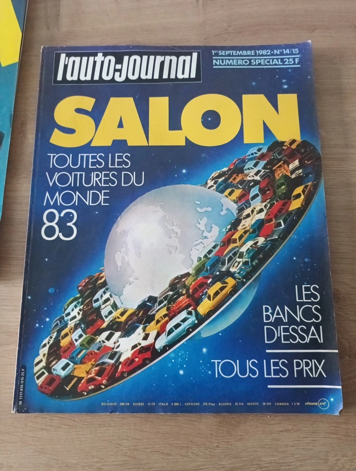 Magazine L'Auto Journal Toutes les voitures du Salon 83 - Photo 1/1