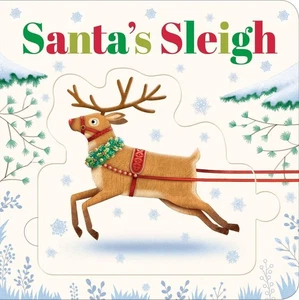 Children's Christmas Book Santa's Sleigh Connect-a-Book Hardcover - Picture 1 of 3