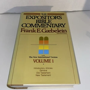 THE EXPOSITOR'S BIBLE COMMENTARY VOLUME 1 ~ HCDJ ~ NEW INTERNATIONAL VERSION - Picture 1 of 8