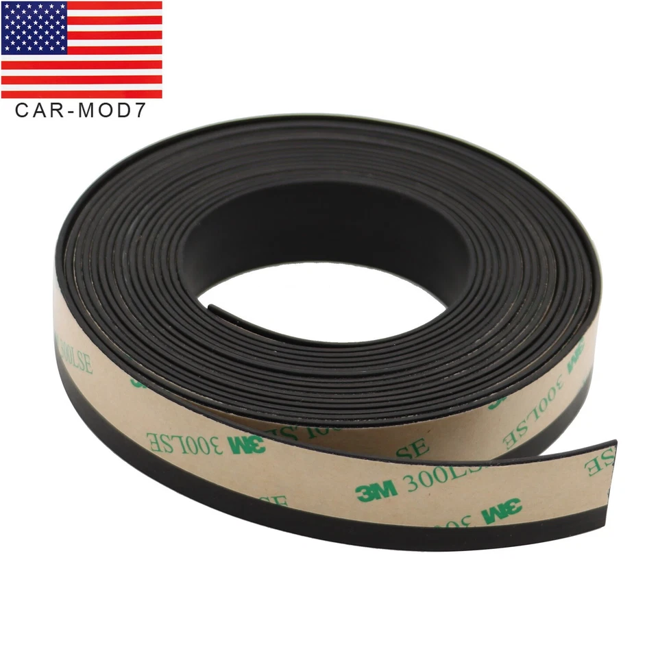 4M Car Door Window Rubber Seal Strip Edge Molding Weatherproof Protector Guard Foto 1 de 4
