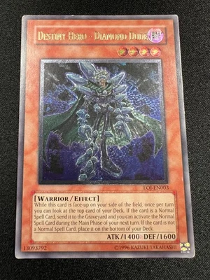 Yu-Gi-Oh! Elemental HERO - Diamond Dude (MP) Ultimate Rare - EOJ-EN003 Unlimited - Image 1 of 2