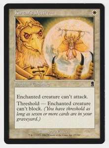 Signed Kirtar's Desire Proof LP Odyssey Artist Pete Venters 2001 MTG Magic AP! - Picture 1 of 2