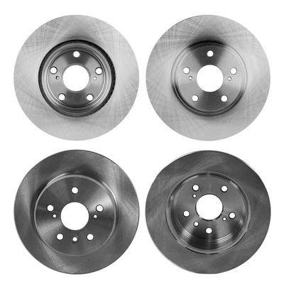 Front and Rear Disc Brake Rotors For 99-03 Lexus RX300 Front Wheel Drive Foto 1 de 4