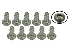 3Racing M2 x 4 Titanium Button Head Hex Socket - Machine (10 Pcs) - Image 1 of 1
