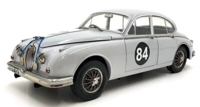 Model Icons 1/18 Scale Diecast DC3322B - Jaguar MkII Racing #84 With Case - Image 1 of 4
