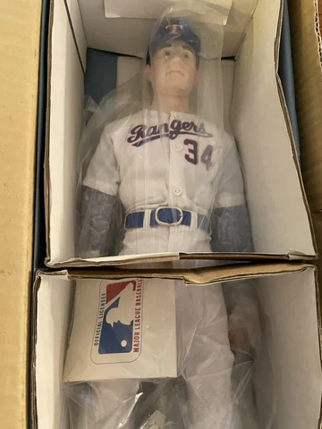 Nolan Ryan Texas Rangers 1992 Porcelain Figurine Limited Edition COA Ships Free Cover