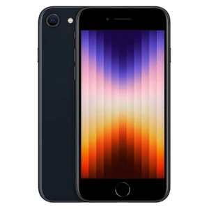 Apple iPhone SE 5G 2022 3rd Gen. 64GB Unlocked 4.7" Smartphone Midnight Black - Picture 1 of 4