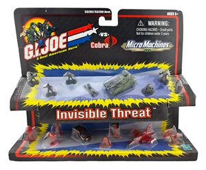 Rare GI Joe vs Cobra Invisible Threat Micro Machines 2002 Hasbro 53202 New - Picture 1 of 5