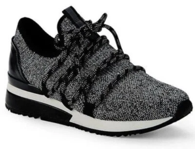 URBAN SPORT By J/Slides Melba Metalic Knit Sneaker Size 8 M Womens Slip On New - Image 1 of 4