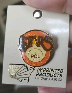 Minor League Baseball Vintage Las Vegas Stars 1986 PCL Champs Pin