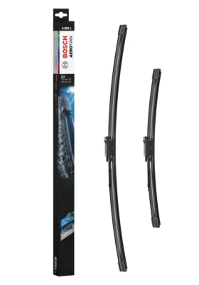 Tesla Model X Front Wiper Blade Blades Set Windscreen 2015-2021 BOSCH AEROTWIN - Image 1 of 4