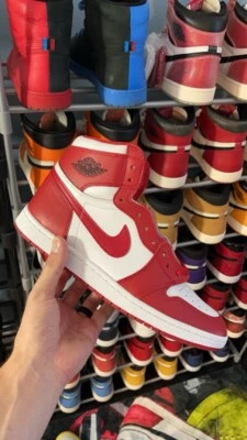 Jordan 1 высоты ' 85 новый начала - DS состоянии - без коробки - мужской размер 12 - Изображение 1 из 4
