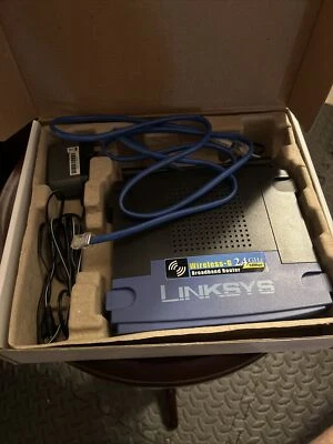 Linksys WRT54G 54 Mbps 4-Port 10/100 Wireless G Router - Image 1 of 4