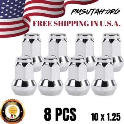 8 Bulge Lug Nuts 2006 Bombardier Outlander Max 650 800 H.O. ATV Wheel Rim Nut - Image 1 of 4