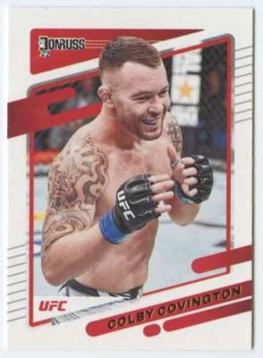 2022 Donruss #17 Colby Covington  Welterweight V92242 - Image 1 of 2