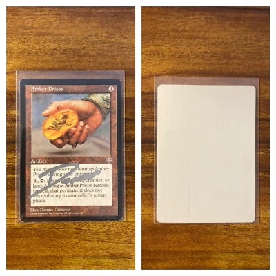 MTG✨Artist Signed AMBER PRISON Artist Proof✨Mirage NM RARE 1996 D. Giancola Art - Image 1 of 4
