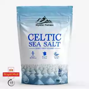 Celtic Sea Salt - 500g | Grey Coarse | 100% Natural With 82+ Minerals - Picture 1 of 7