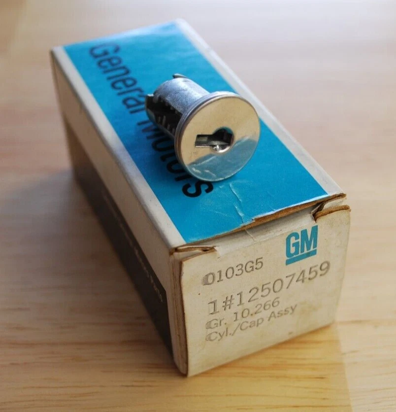 НОВЫЙ ИЗ СТАРЫХ ЗАПАСОВ GM 12507459 ЦИЛИНДР ЗАМКА BUICK OLDSMOBILE CADILLAC CHEVY - Изображение 1 из 1