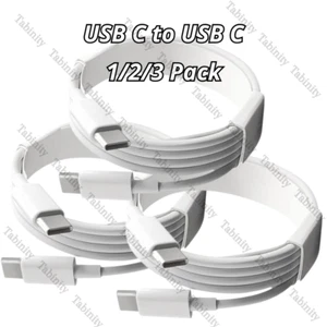 USB-C to USB-C Cable PD Fast Charger Charging Type C Cord For Samsung Macbook LG - Picture 1 of 13