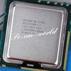 Intel Core i7-920 i7-950 i7-960 i7-970 i7-975 i7-980 i7-980X Desktop CPU LGA1366 - Picture 1 of 8