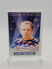 Shane Obedzinski Repeat The Sandlot Authentic Signed Custom Trading On Card Auto
